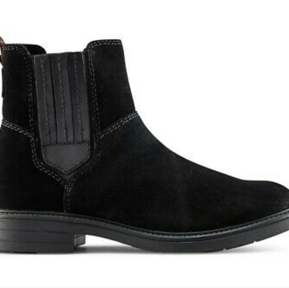 Cougar Waterproof Black Suede Boots Size 10 NEW